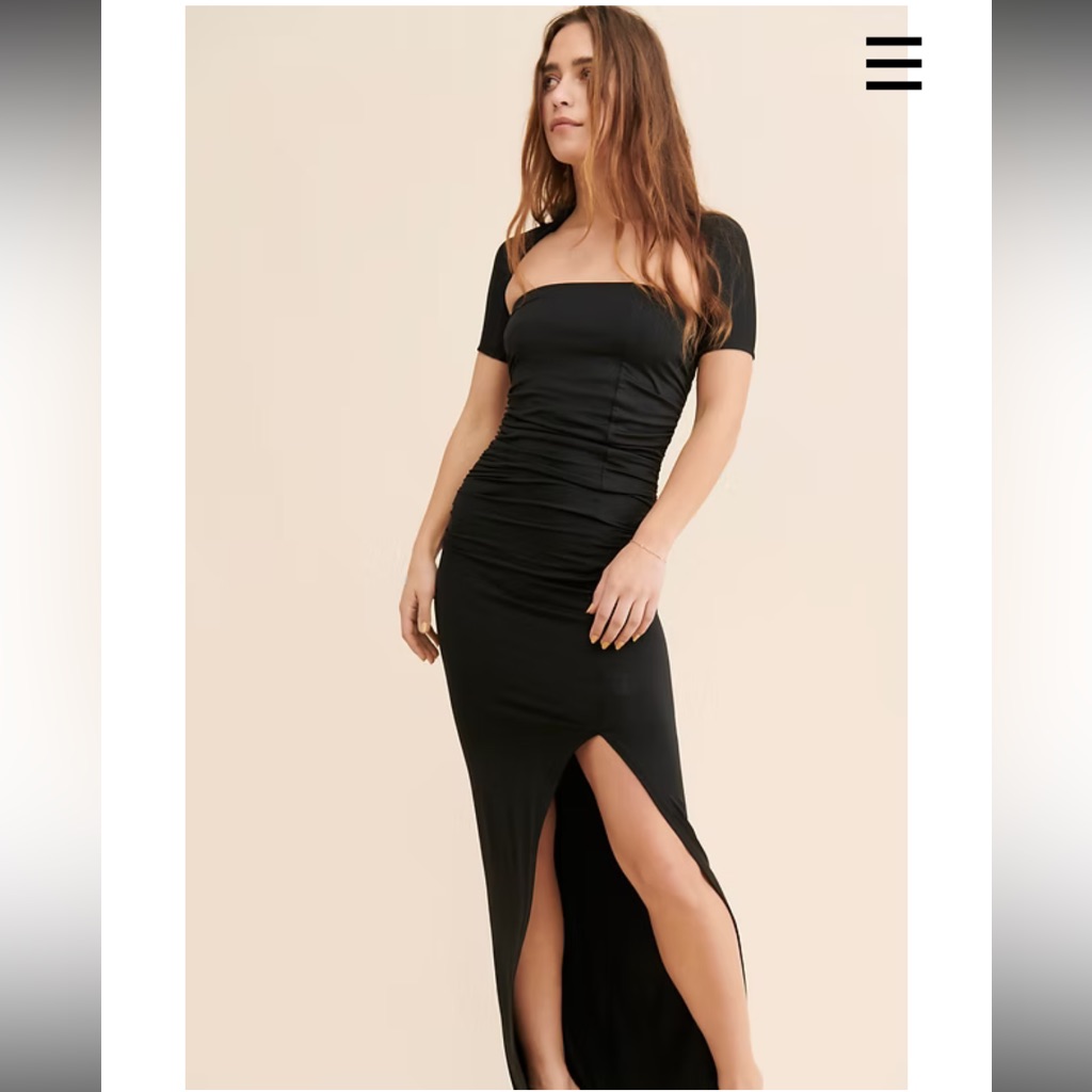 Nwt Tach $281 Zoriana Maxi Dress (Black) Size S And M Avail